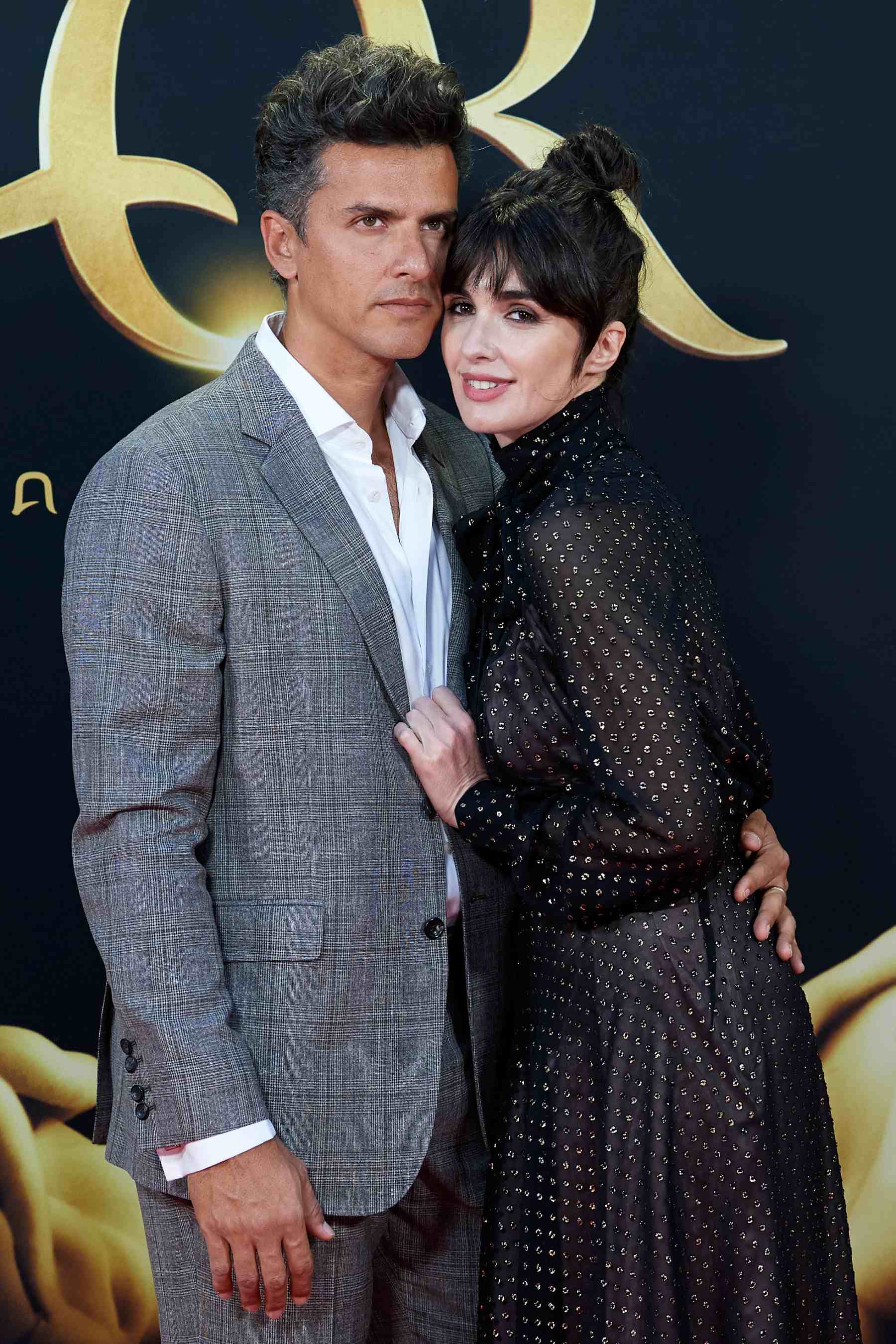 Orson Salazar y Paz Vega en Madrid. (Foto: Getty Images)