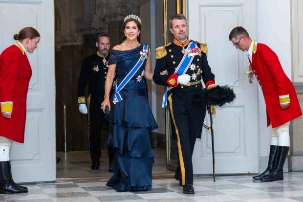 Los reyes Federico y Mary de Dinamarca en un acto oficial. (Foto: Getty Images)