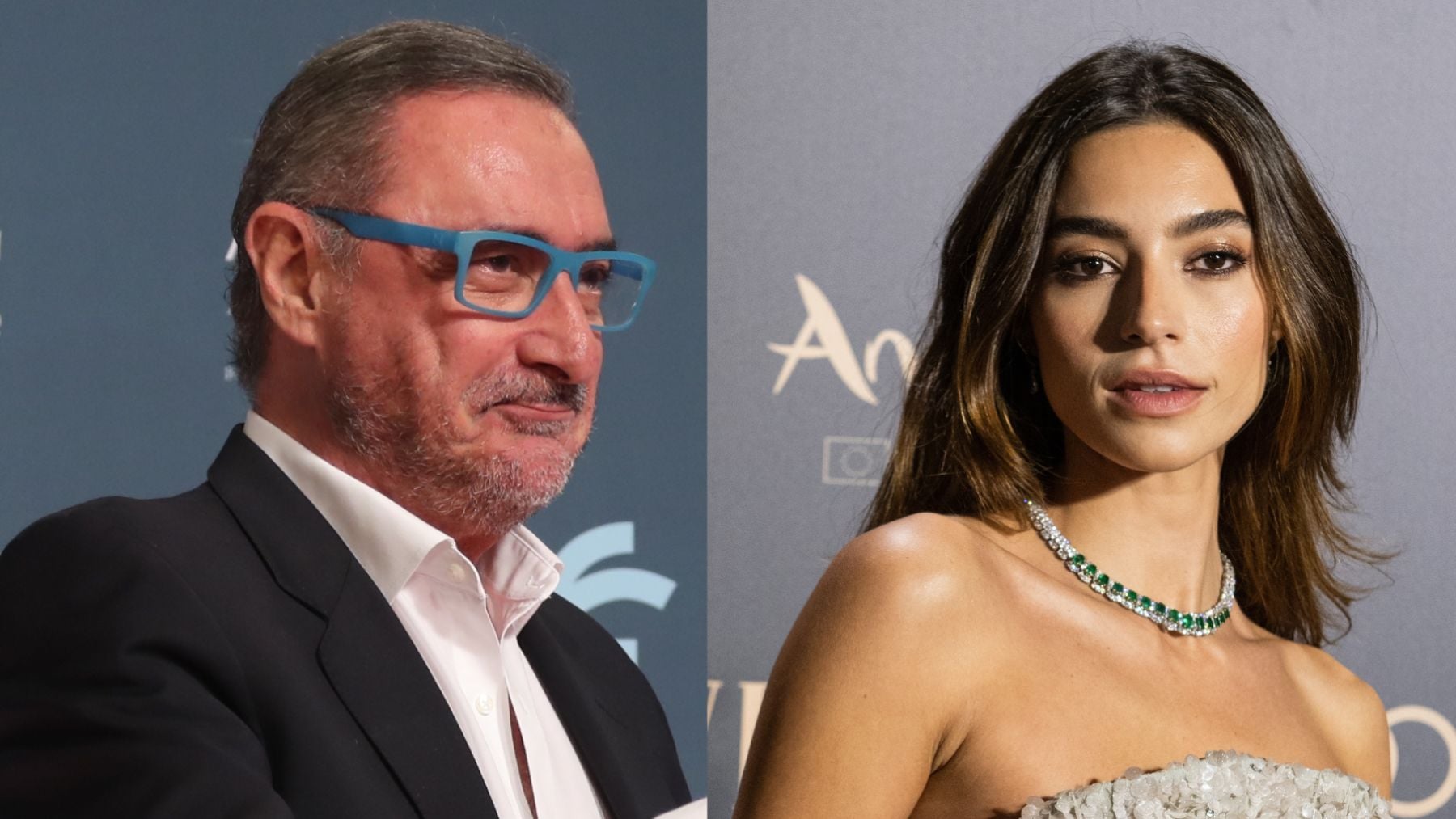 Rocío y Carlos Herrera. (Fotos: Getty Images)