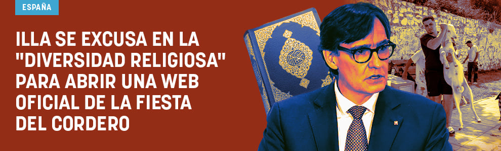 Illa se excusa en la diversidad religiosa para abrir una web oficial de la Fiesta del Cordero