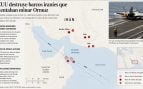 EEUU destruye barcos iraníes que intentaban colocar minas en Ormuz en un ataque “en defensa propia”