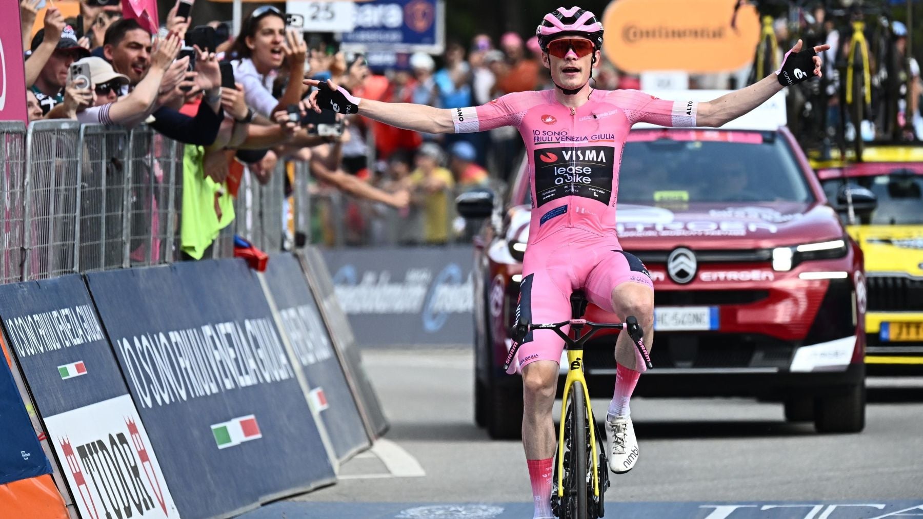 Vingegaard sentencia el Giro con su cuarta victoria de etapa