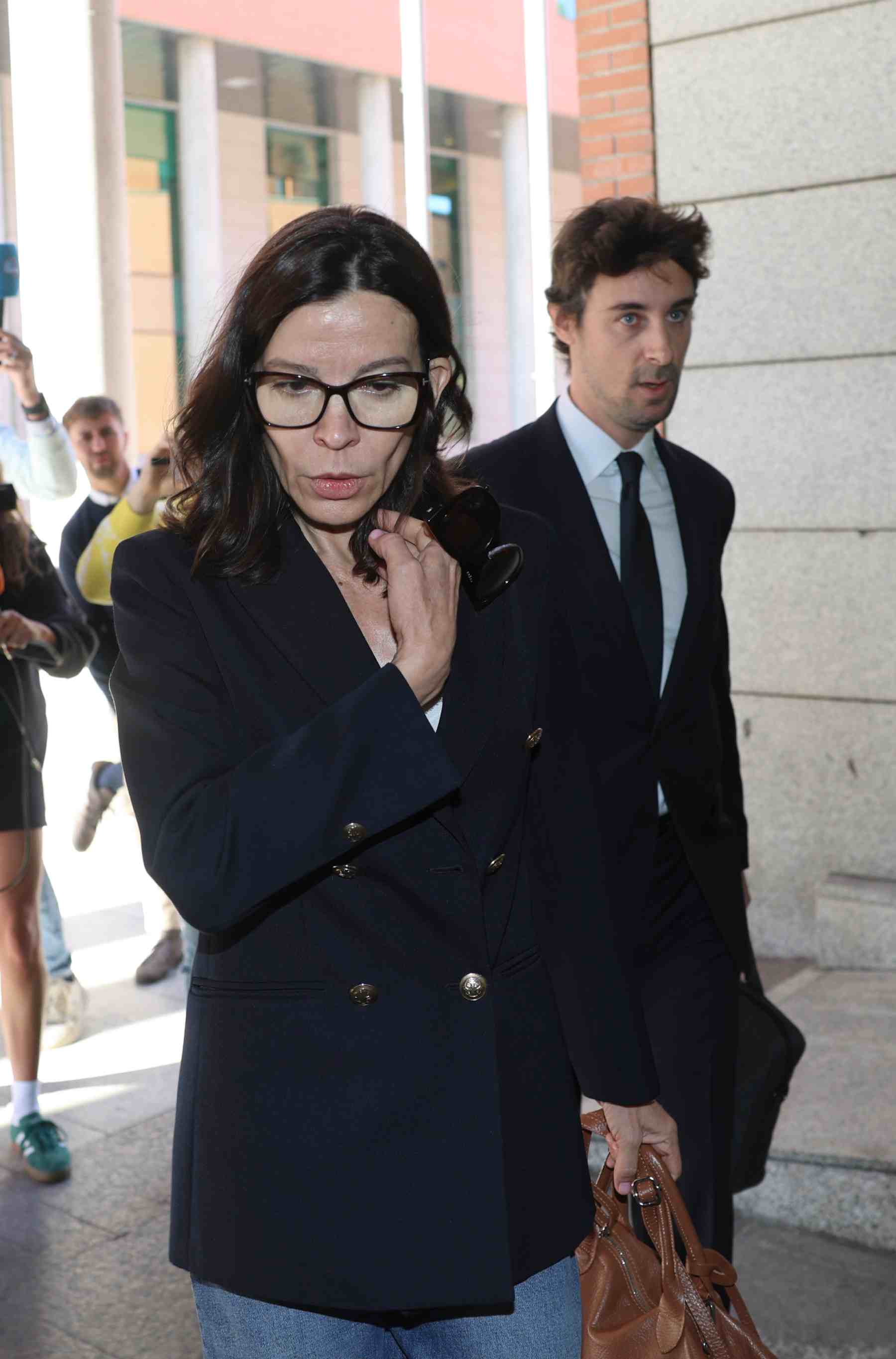 Silvia Bronchalo a su llegada al juzgado de Violencia sobre la Mujer n&uacute;mero 1 de Alcobendas. (Foto: Europa Press)