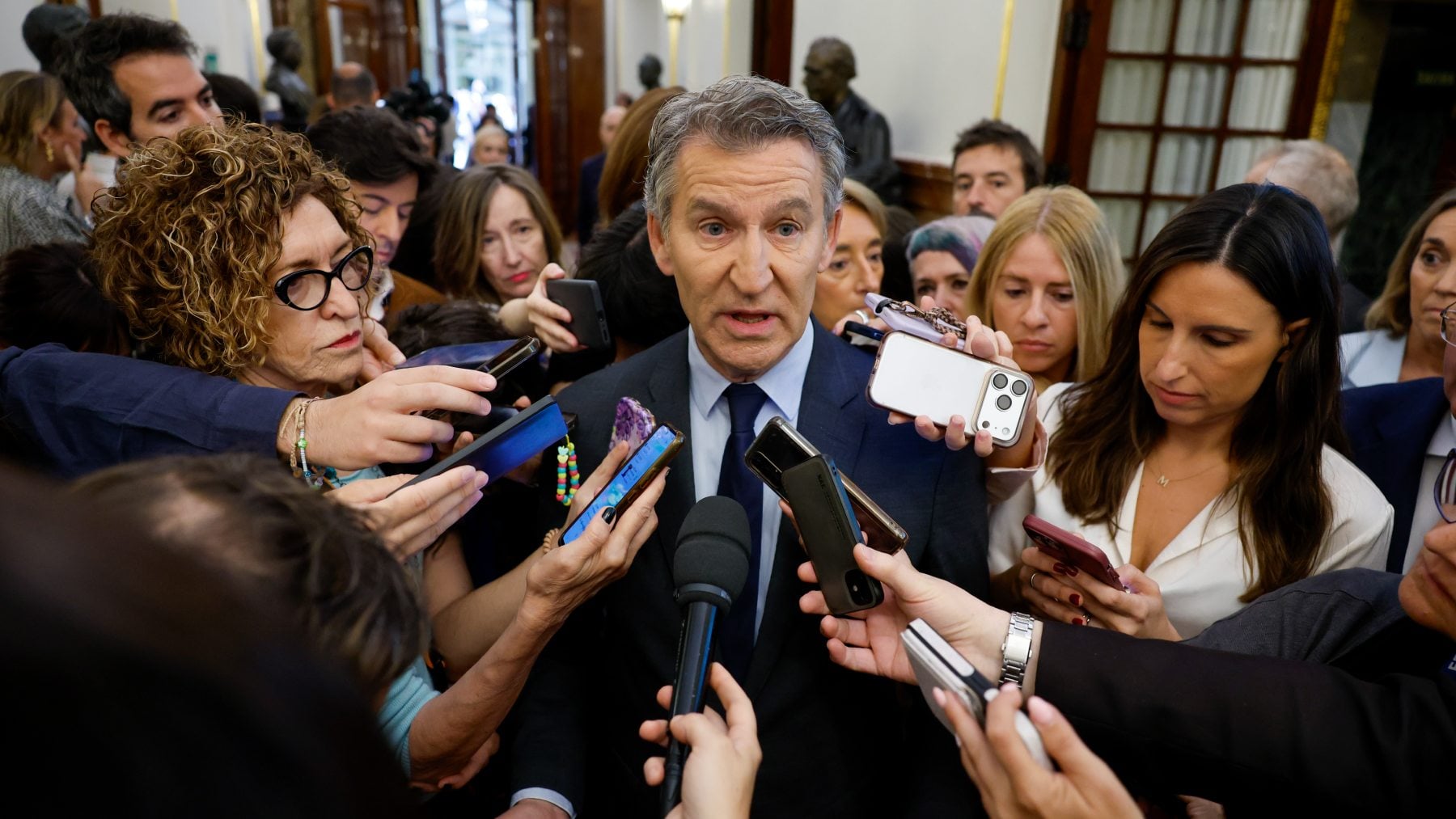 Feijóo, tras la entrada de la UCO en Ferraz: Hay que darle la voz a los españoles de manera inmediata