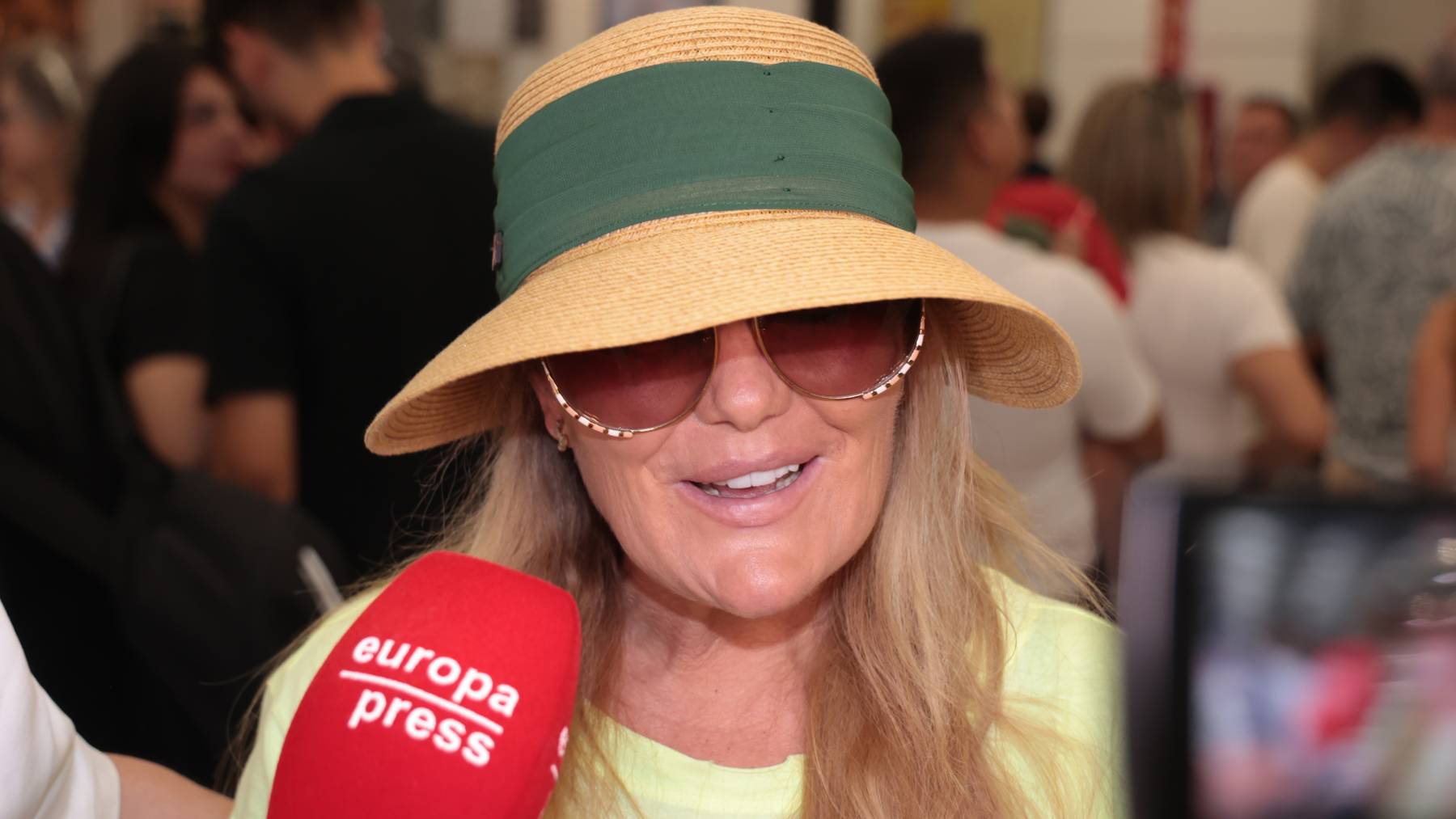Amaia Montero en Madrid. (Foto: Europa Press)