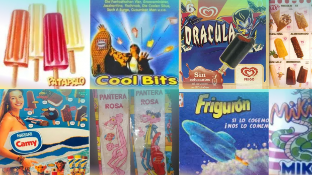 Helados de la d&eacute;cada de 1980