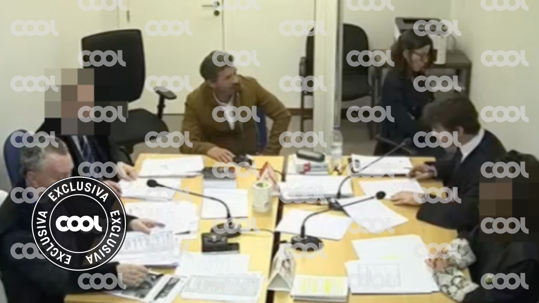 Rodolfo Sancho y Silvia Bronchalo durante el juicio, celebrado el pasado abril. (Foto: COOL)