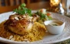 Pollo con almendras