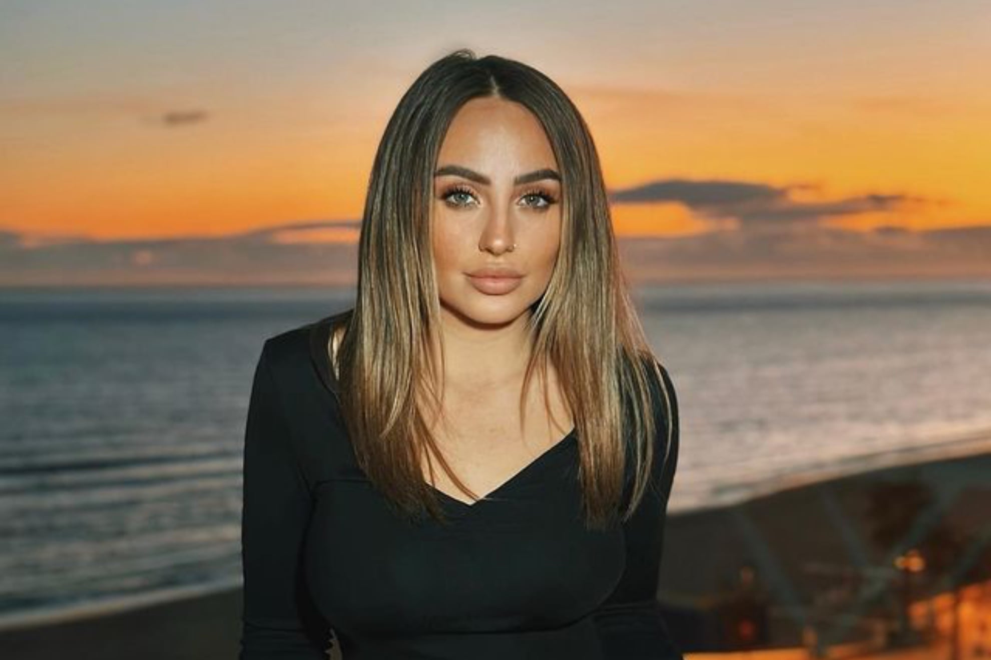 Rocío Flores posando. (Foto: Instagram)