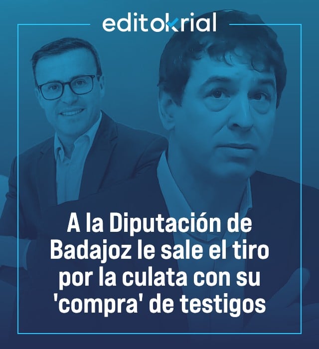 A la Diputación de Badajoz le sale el tiro por la culata con su