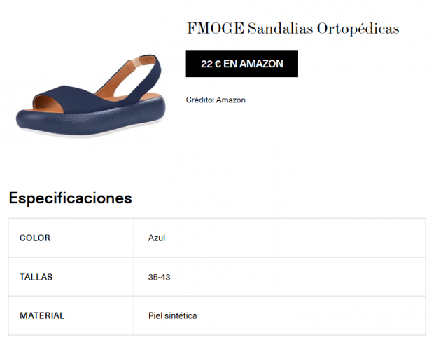 Las sandalias virales. (Foto: Google)