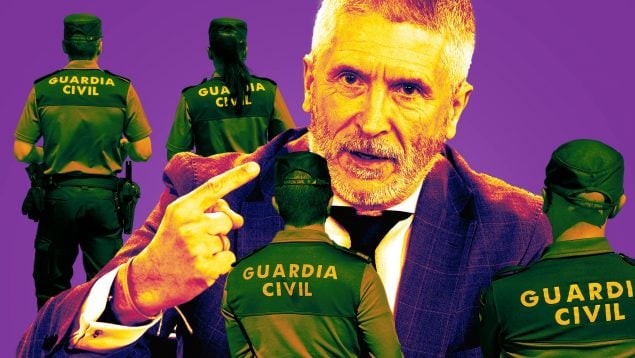 Marlaska quiere controlar la Guardia Civil con más puestos a dedo en pleno escándalo por las purgas en la UCO