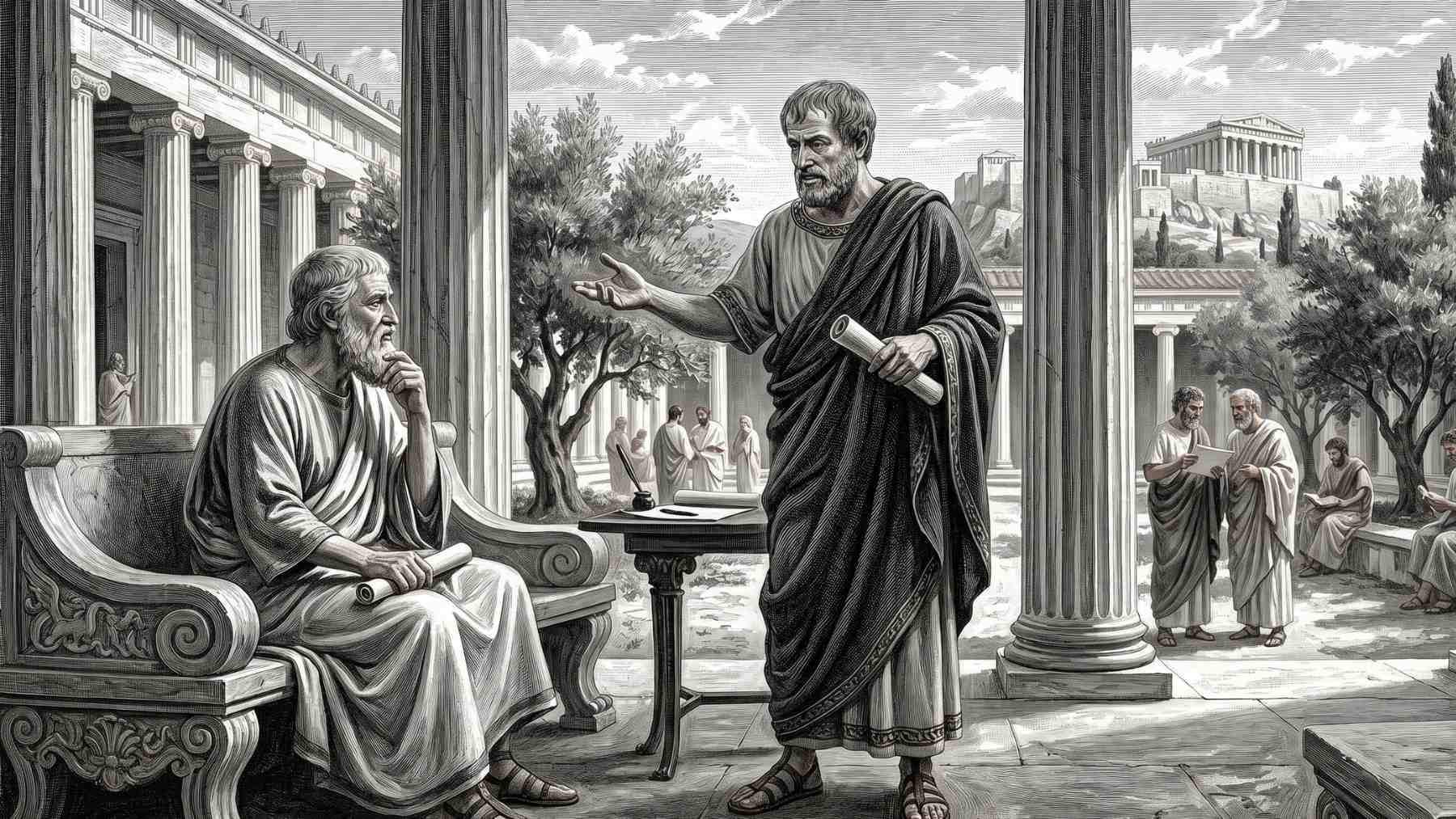 Aristóteles, sobre la verdadera amistad: Un amigo no es alguien que ocupa un lugar en tu vida, sino alguien que te sostiene cuando todo cambia