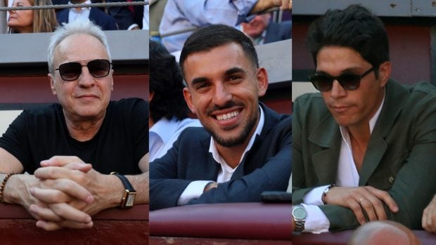David Summers, Dani Ceballos y Pablo Castellano. (Fotos: Europa Press)