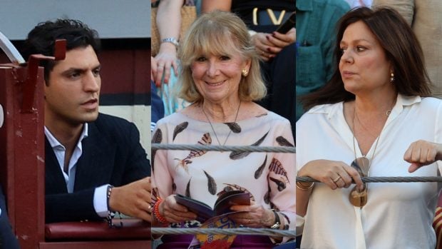 Tom&aacute;s P&aacute;ramo, Esperanza Aguirre y Nuria Gonz&aacute;lez. (Fotos: Europa Press)