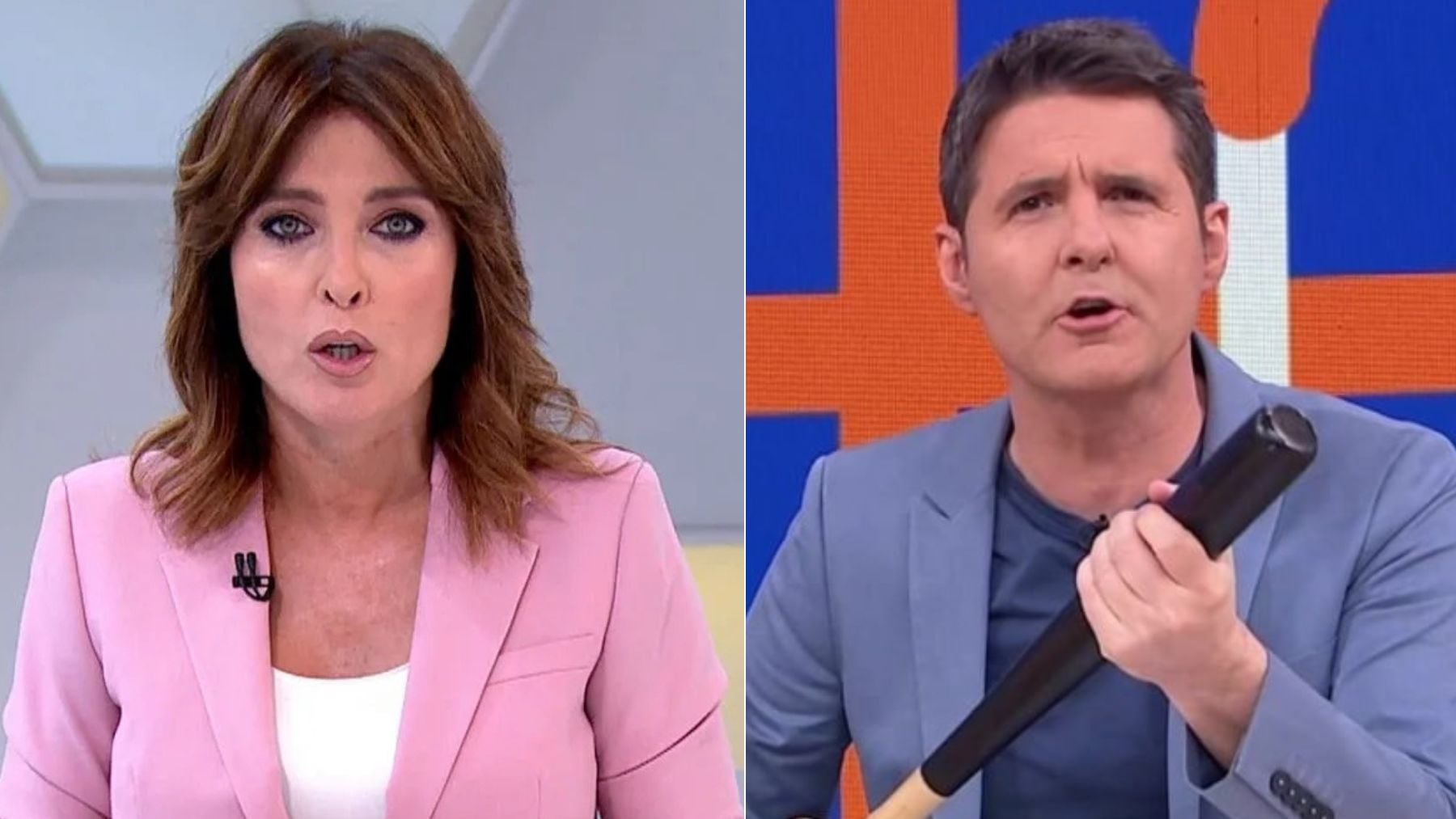 Helena Resano y Jesús Cintora. (laSexta / TVE)