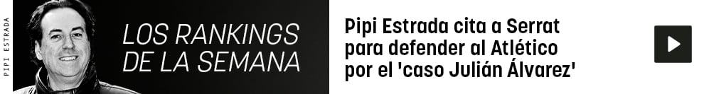 Pipi Estrada cita a Serrat para defender al Atlético por el