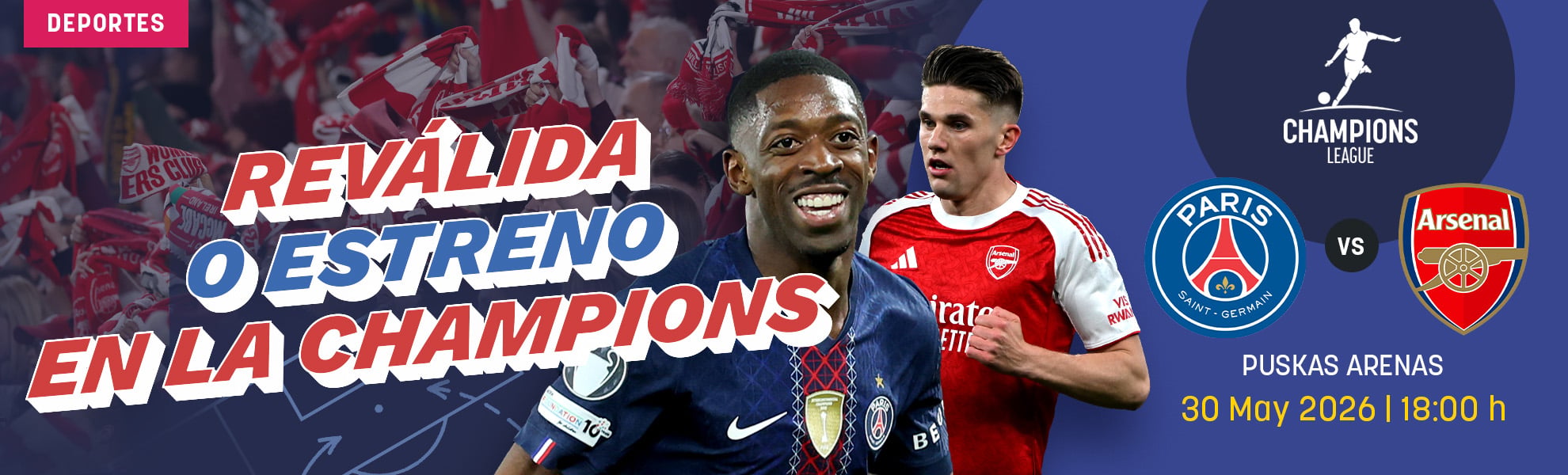 PSG - Arsenal: Reválida o estreno en la Champions