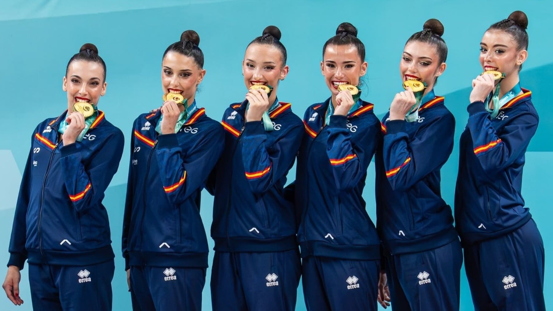 España vuelve a reinar: se corona campeona de Europa en gimnasia rítmica por segundo año consecutivo