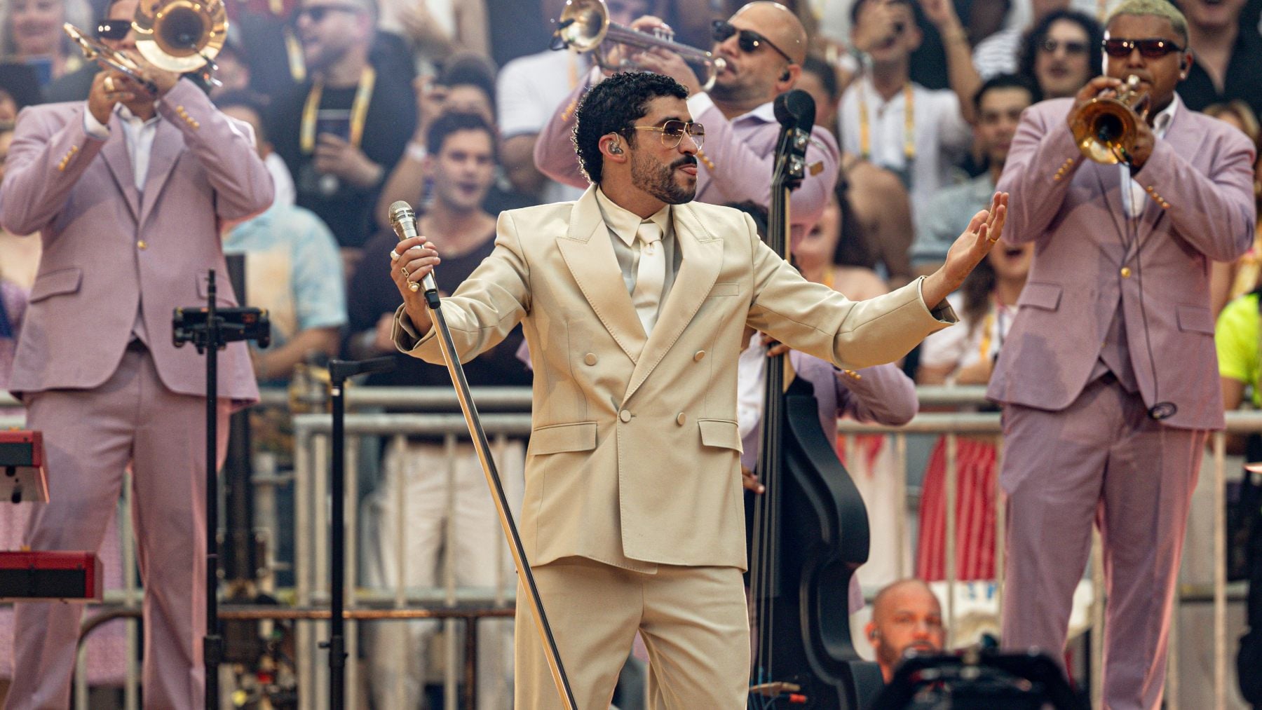 Bad Bunny en Madrid. (Foto: Europa Press)