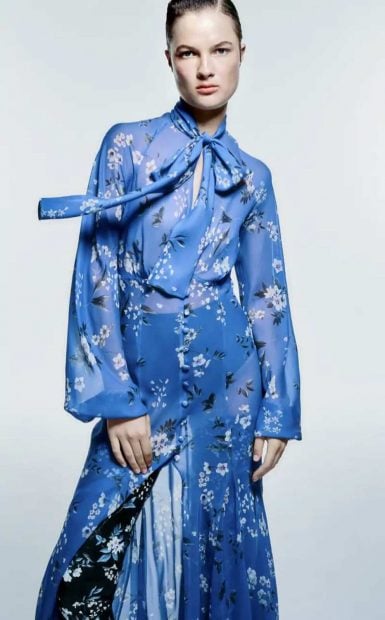 Juan Vidal, vestido de la Reina Letizia