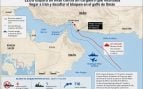 EEUU dispara un misil a un barco que intentaba llegar a Irán desafiando el bloqueo del estrecho de Ormuz