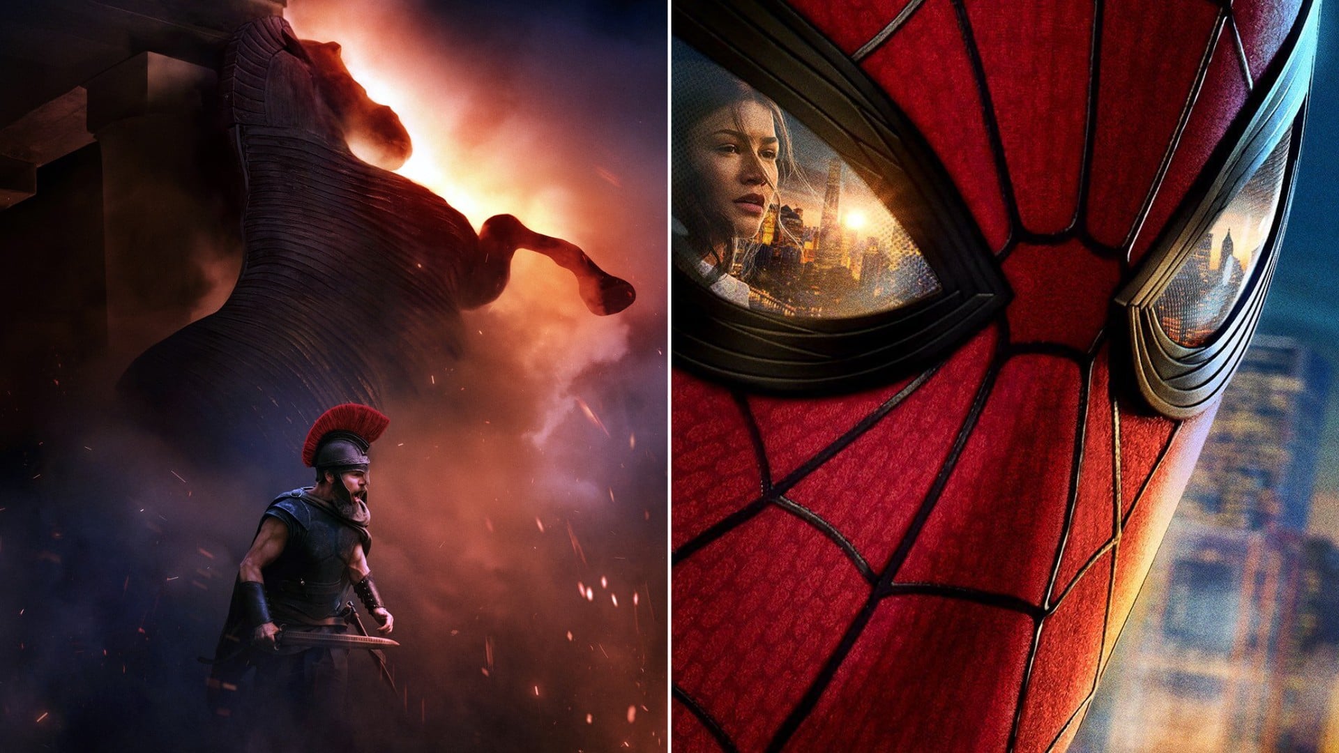 ‘La Odisea’ (Universal Pictures) y ‘Spider-Man: Brand New Day’ (Marvel).