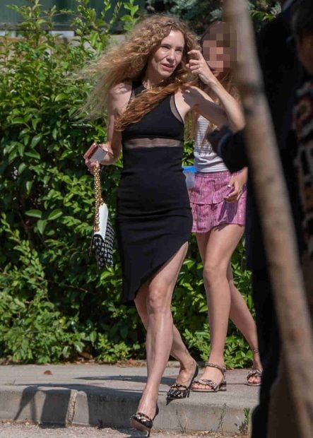 Blanca Cuesta en la graduación de su hijo