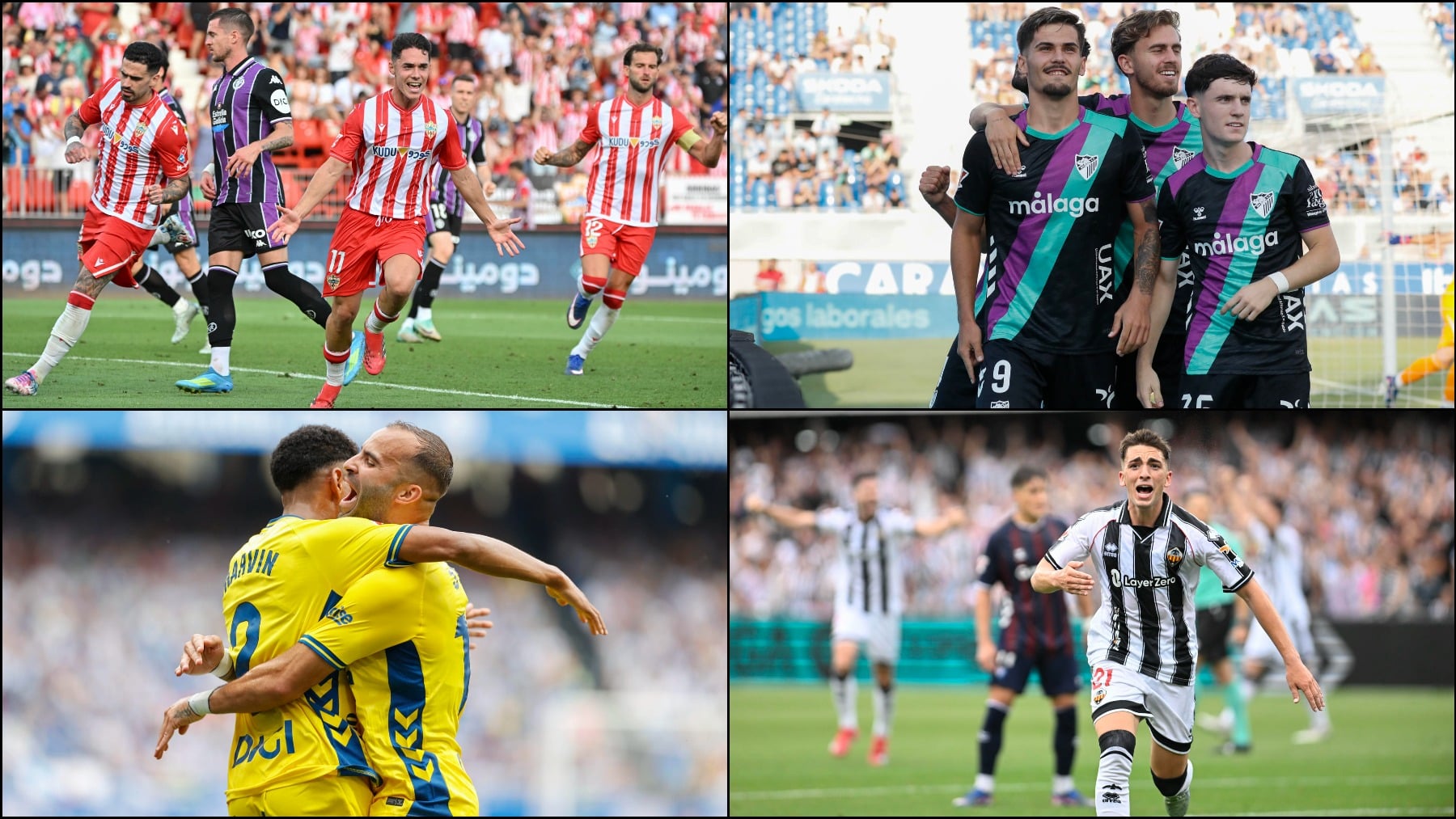Almería-Castellón y Málaga-Las Palmas: así queda el play off de ascenso a Primera