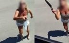 camionero camión Mallorca mujer alemana cuchillo amenaza