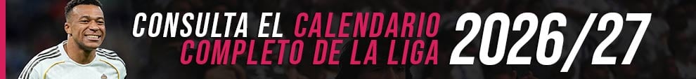 Real Madrid, Barcelona y Atlético debutarían en casa en la primera jornada de la Liga 2026-2027