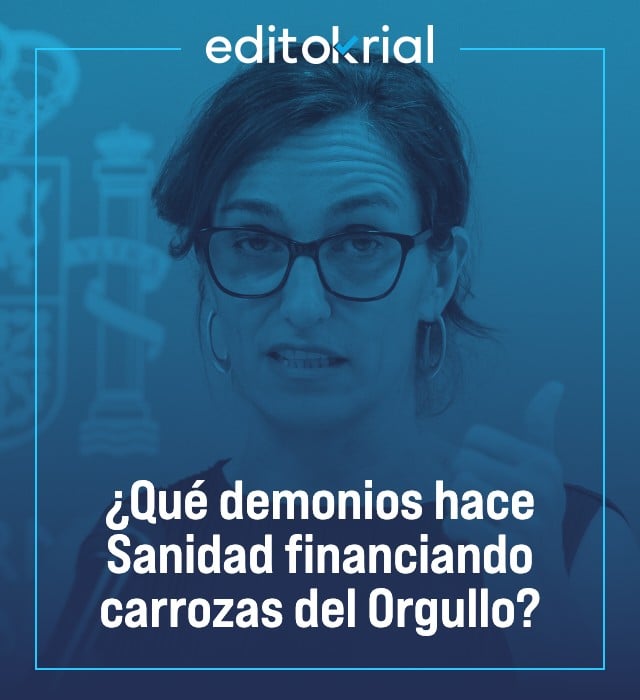 ¿Qué demonios hace Sanidad financiando carrozas del Orgullo?