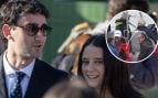 Victoria Federica y Jorge Navalpotro durante la Fashion Week de París.