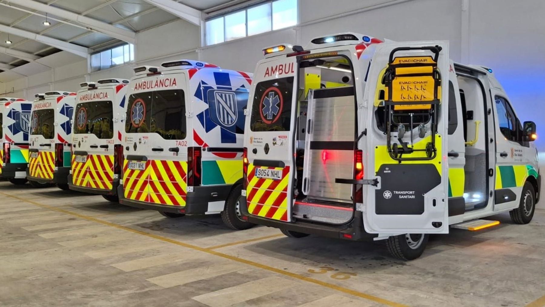 El transporte sanitario del IB-Salut anuncia cuatro jornadas de paro y una huelga indefinida a partir del 29 de junio