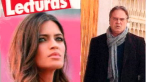 Sara Carbonero y su padre, Carlos Javier Carbonero. (Fotos: Europa Press)