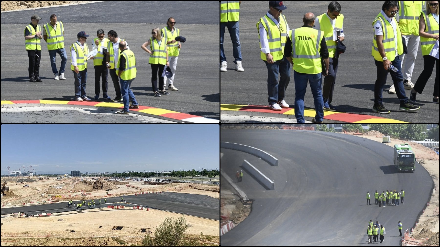 Así avanzan las obras del Madring: nueva inspección de la FIA tras concluir el asfaltado