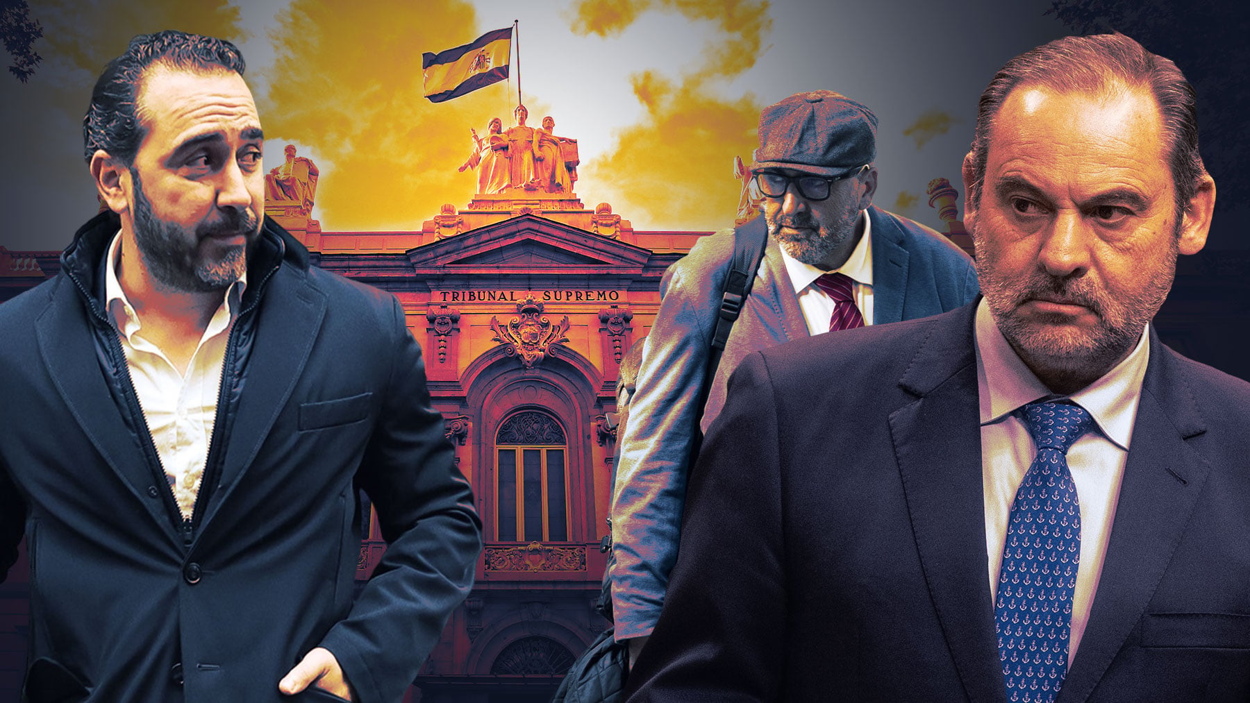 La deliberación del Supremo: se inclina por condenar a Ábalos y Koldo a casi la mitad de cárcel de la que pide el fiscal y a Aldama a 2 años