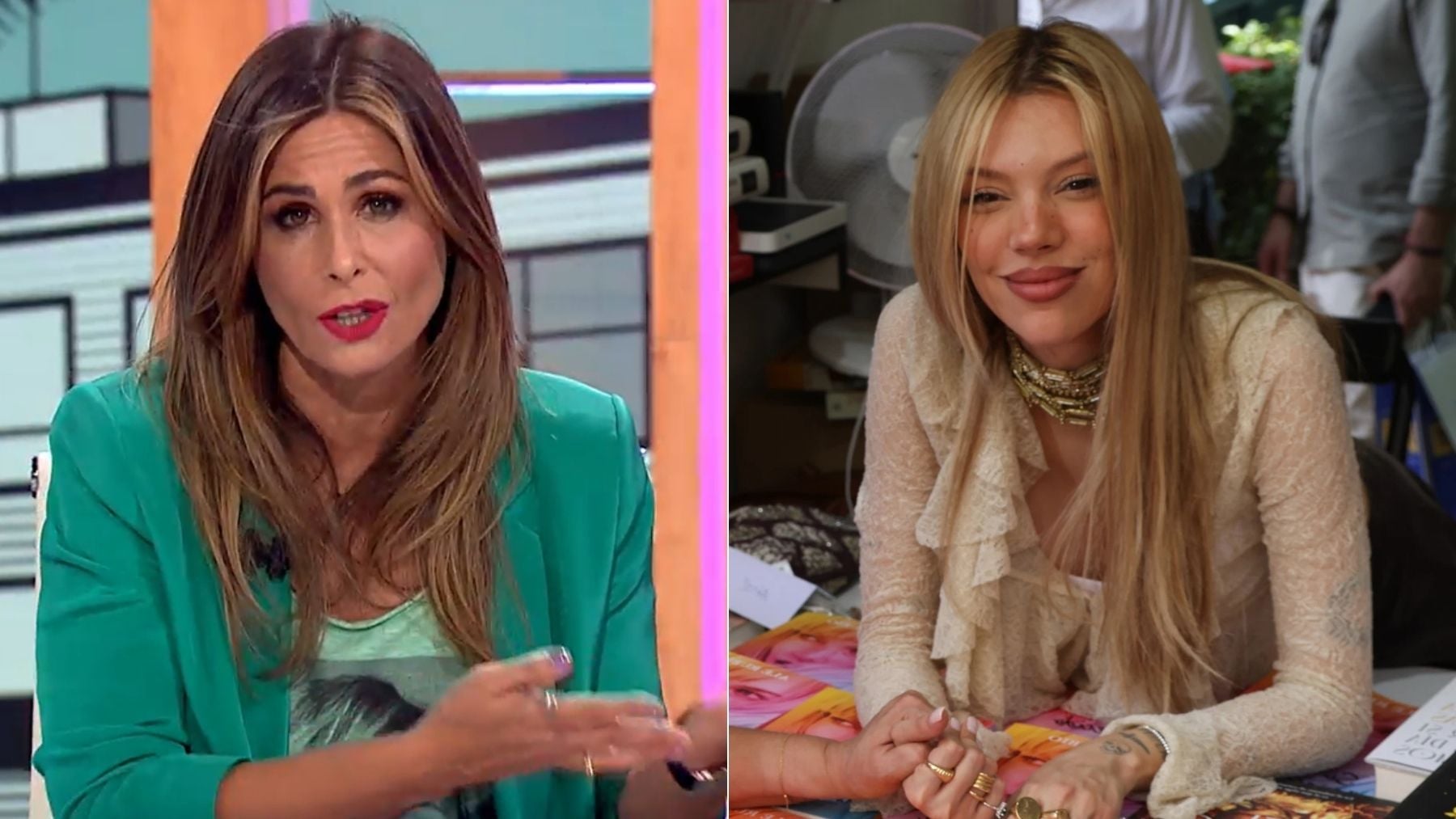 Nuria Roca y Alejandra Rubio. (laSexta / E.P.)