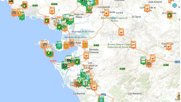 precio gasolina 3 de junio Andaluc&iacute;a