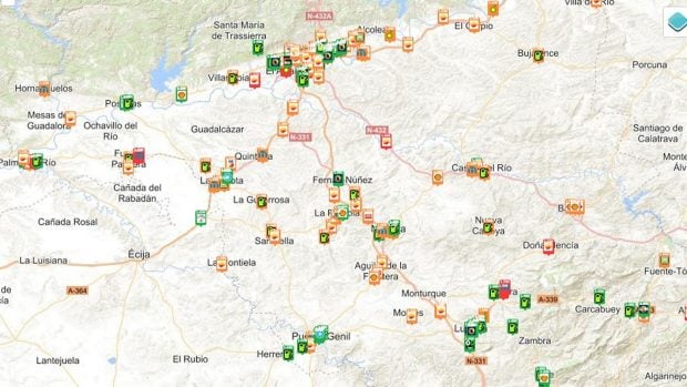 precio gasolina 5 junio Andaluc&iacute;a