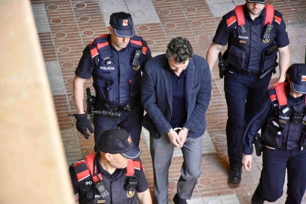 Jonathan Andic en el Juzgado de Instrucción 5 de Martorell. (Foto: Europa Press)