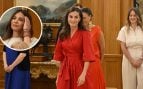 La Reina Letizia y Mariló Montero en Zarzuela. (Foto: Europa Press)