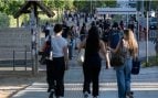 Alumnos en su primer examen de la PAU 2026. Imagen de Europa Press.