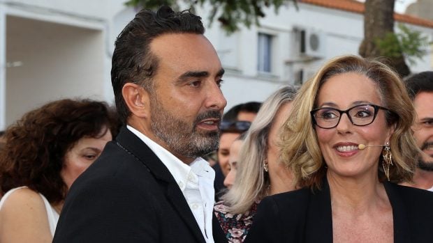 Roc&iacute;o Carrasco y Fidel Albiac. (Foto: Getty Images)