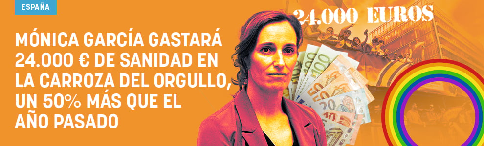 Mónica García gastará 24.000 € de Sanidad en la carroza del Orgullo, un 50% más que el año pasado