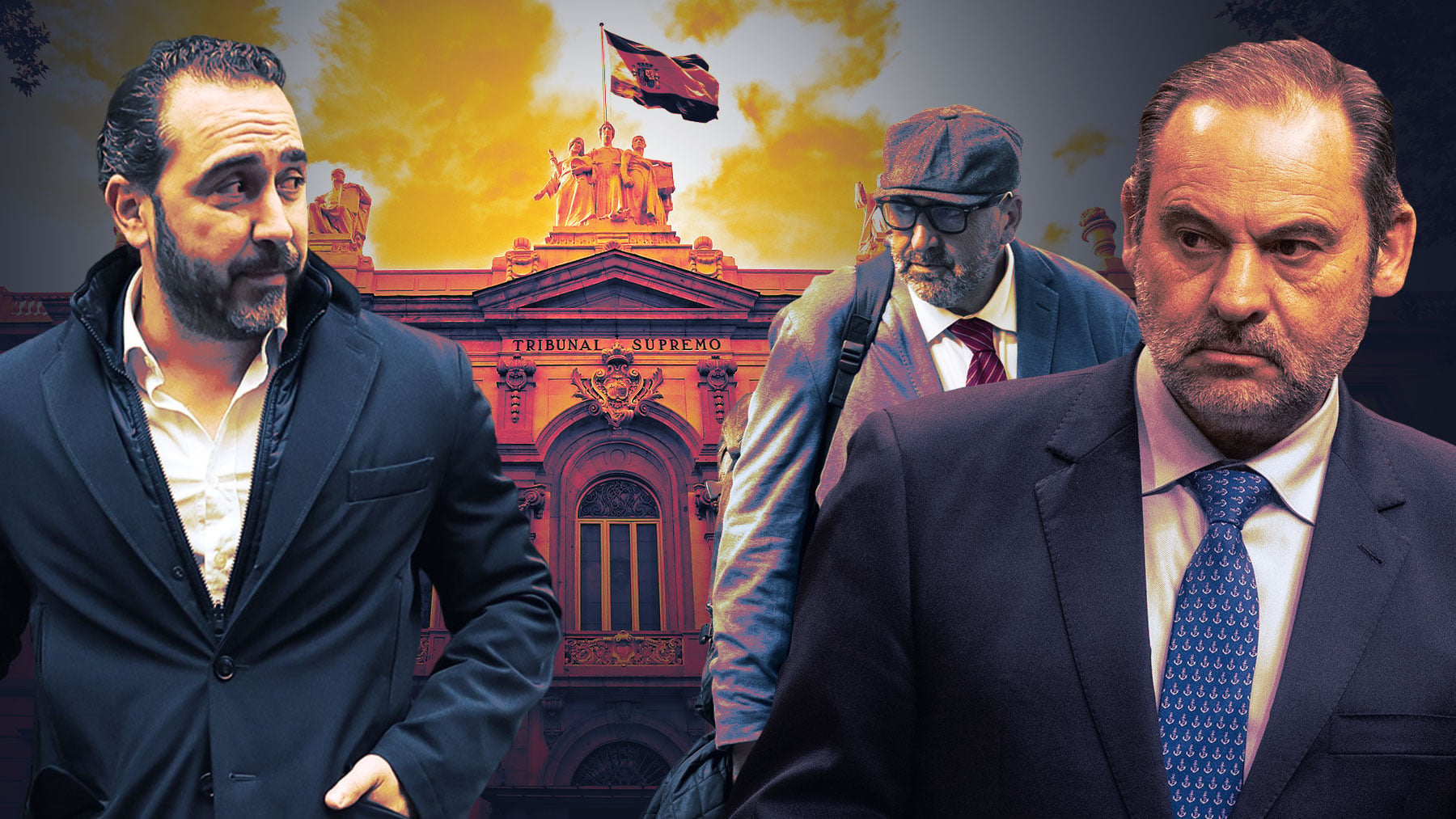 La deliberación del Supremo: se inclina por condenar a Ábalos y Koldo a casi la mitad de cárcel de la que pide el fiscal y a Aldama a 2 años