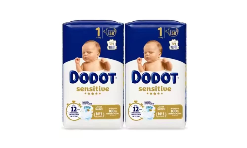 Pañales Dodot Sensitive Talla 1