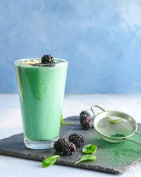 Espirulina, batido, Tamara Falc&oacute;