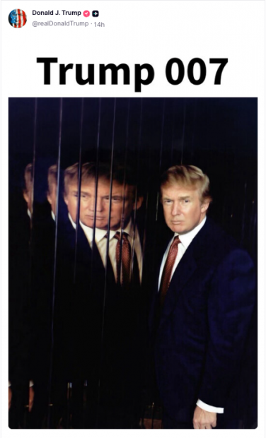 Trump James Bond