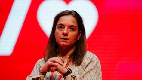 La alcaldesa de Getafe, Sara Hernández. (Ep)
